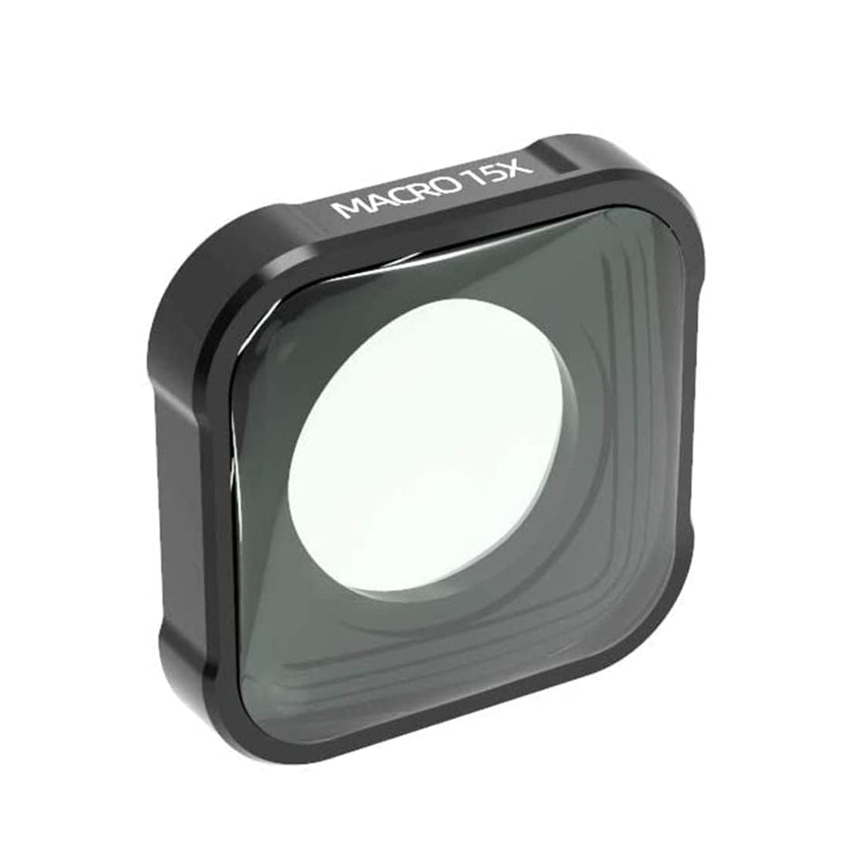 amiciCare 15X Macro Lens Filter for GoPro Hero11 Hero 10 Hero 9 Action Camera, Close Up Photography