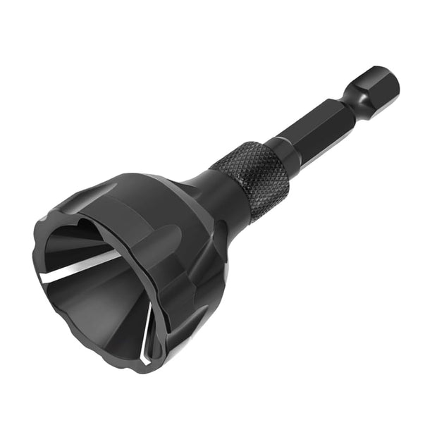 amiciTools Chamfering Drill Bit with Tungsten Carbide Blades, 1/8"-3/4" Deburring Tool, Quick Release 1/4? Hex Shank, Ideal for Bolt Repair