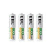 EBL Rechargeable AAA Battery, Ni-MH 800mAh 1.2V Pack of 4