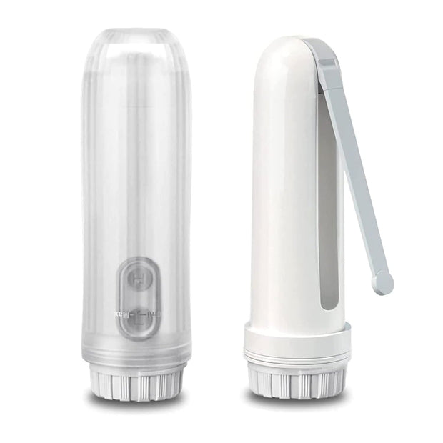 amiciCare Mini Portable Bidet: Battery-Powered Electric Sprayer for Personal Hygiene and On-the-Go Cleaning, Travel Camping Essential for Women