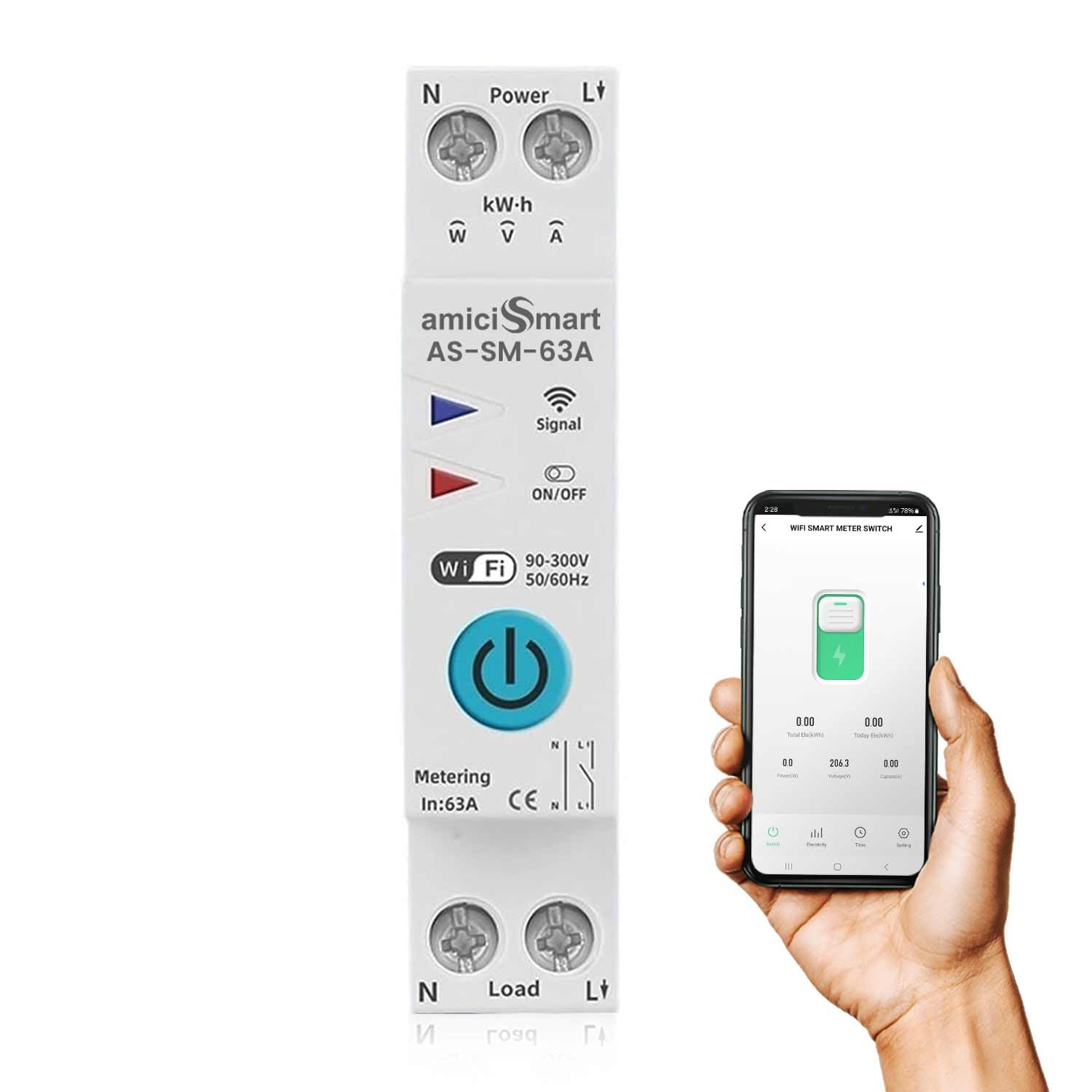 amiciSmart WIFI Timer Switch