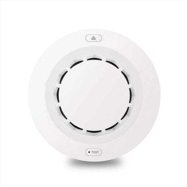 amiciSmart WiFi Smoke Detector, Fire Alarm Sensor SmartLife App Compatible for Home Protection with Test Function, Battery Operated