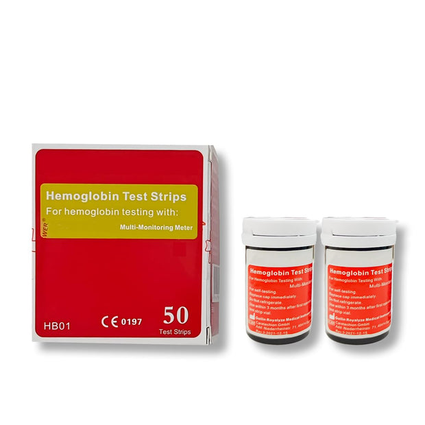 amiciCare Hemoglobin Test Strips (50 Pcs)