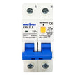 amiciSmart RCBO, 220V Residual Current Circuit Breaker with Over Current, Short-Circuit and Leakage Protection