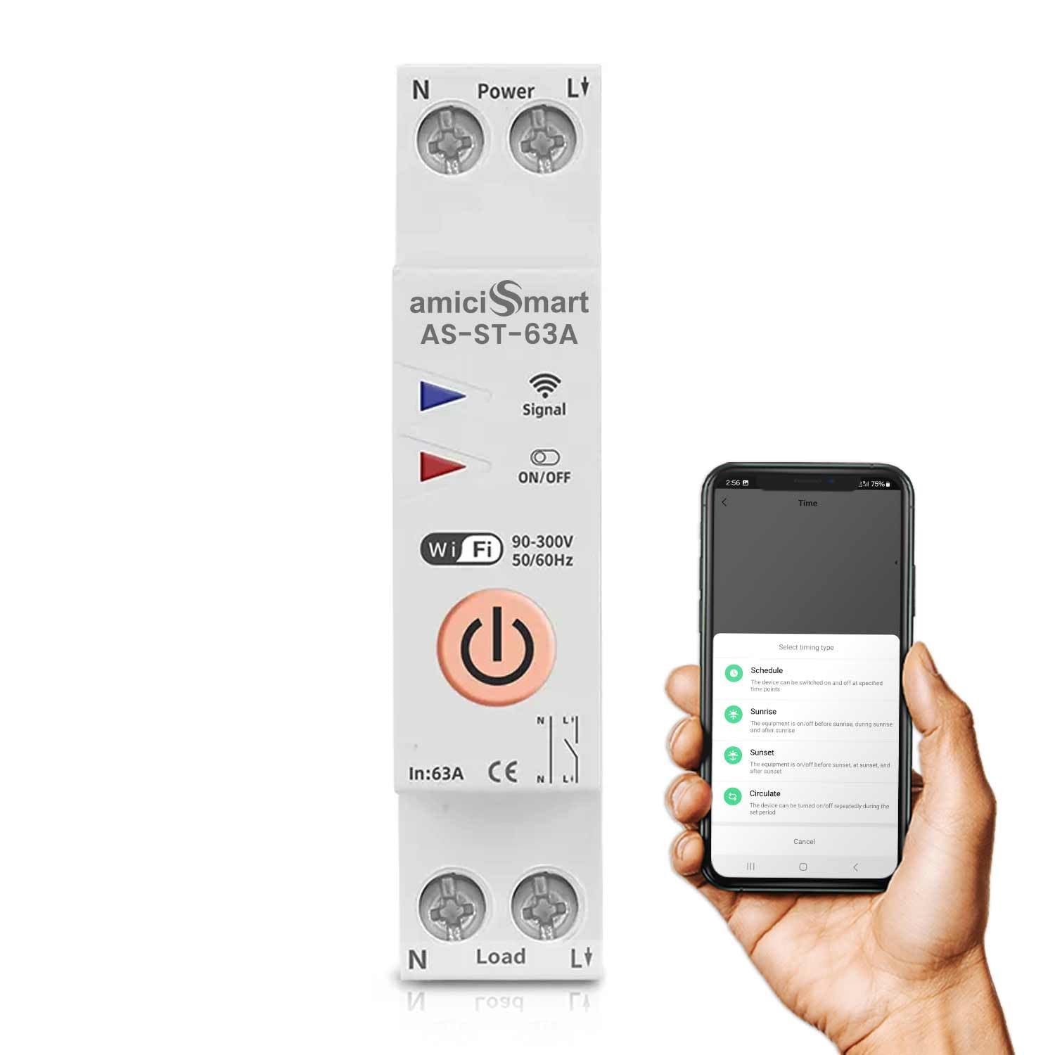 amiciSmart WIFI Timer Switch