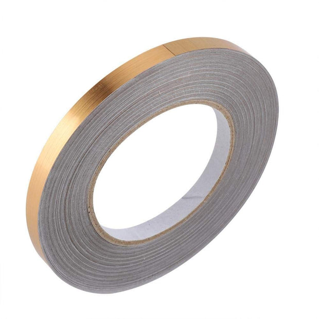 amiciCare Tile Sticker Gap Sealing Tape Silver Foil Self-Adhesive Wall Floor Decor Tape-1cmx5000cm