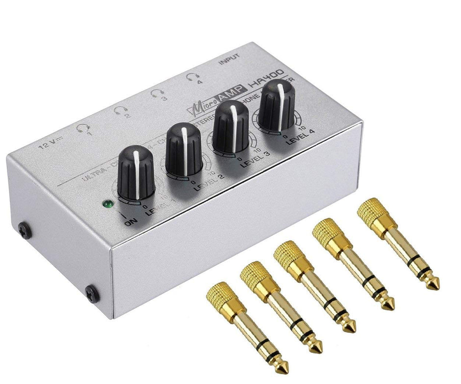 amiciSound 4 Channel Headphone Amplifier