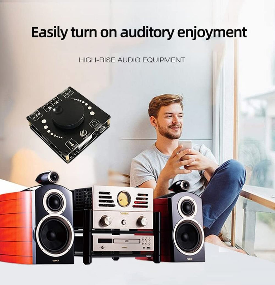 amiciSound Mini Wireless Amplifier Bluetooth 5.0