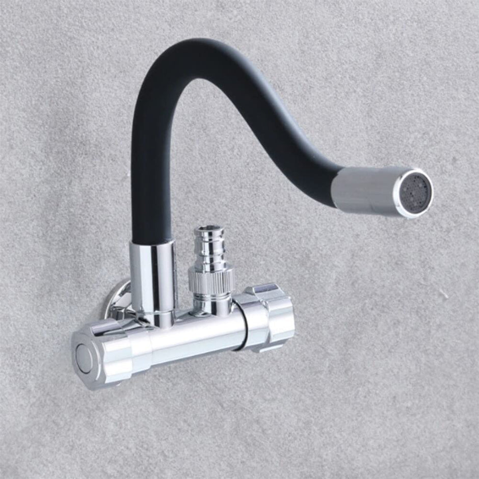 amiciCare Adjustable Tap Extender, 360° Flexible Bending Tube Aerator Faucet for M20 Tap Size