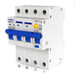 amiciSmart RCCB 63A Circuit Breaker with Leakage/Lightning Protection and Din Rail Mount