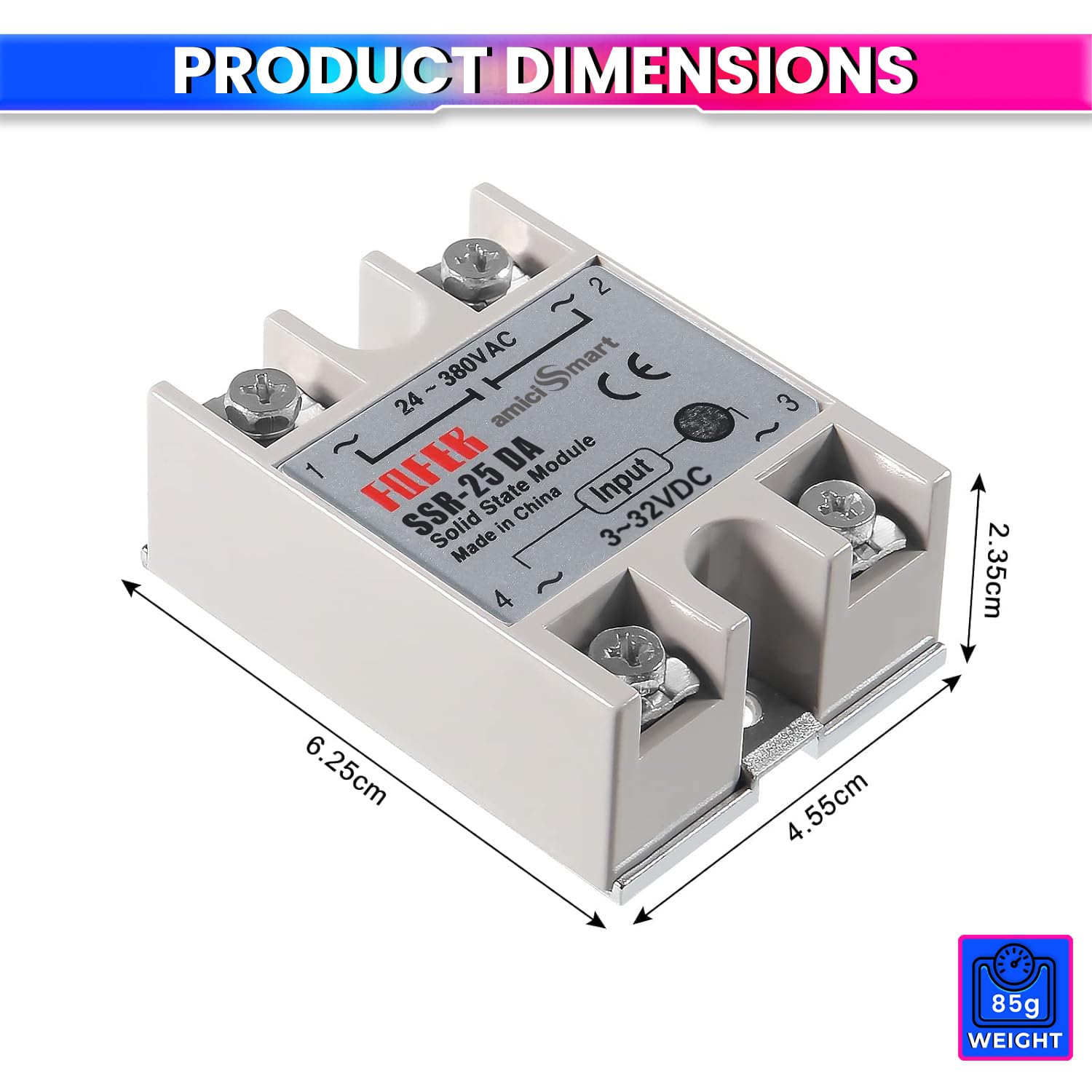 amiciSmart Solid State Relay (SSR)