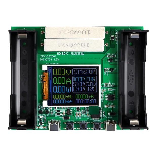 amiciSense Battery Capacity Tester for 18650 Battery Type