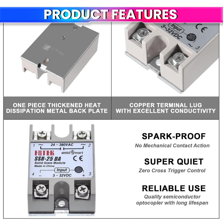 amiciSmart Solid State Relay (SSR)