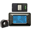 amiciSense AC 20KW 100Amp 6 in 1 Digital Energy Meter Power Meter with Blue Back Light (20 KW Energy Meter)