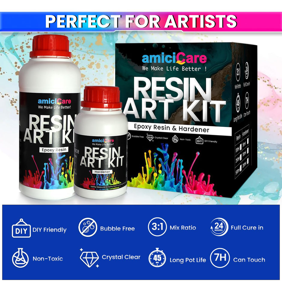 amiciCare Epoxy Resin, Art Essential