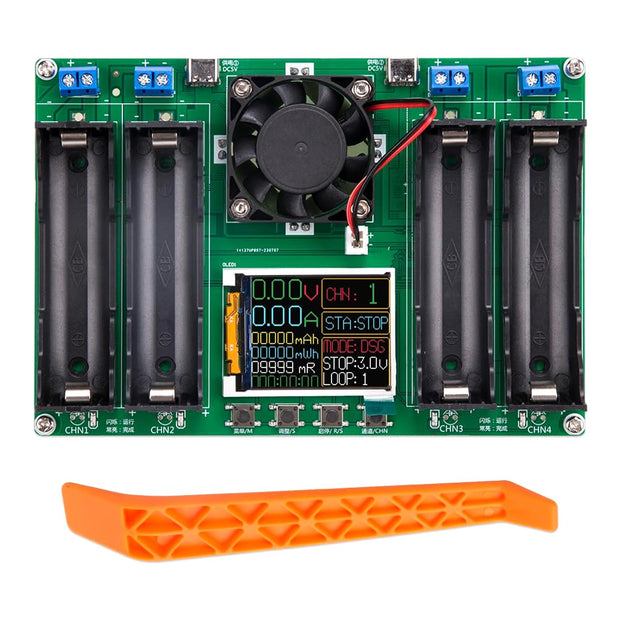 amiciSense Battery Capacity Tester for 18650 Battery Type