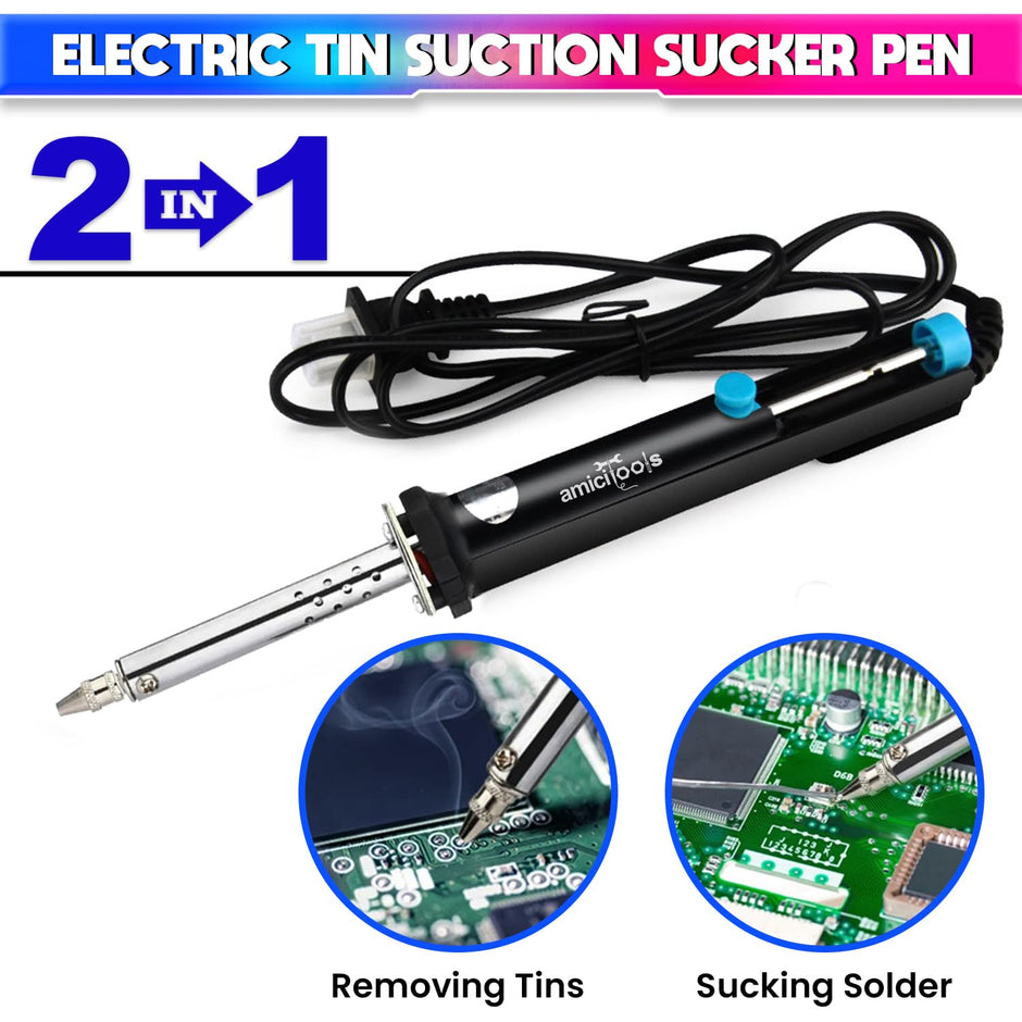 amiciTools 2-in-1 Desoldering Pen