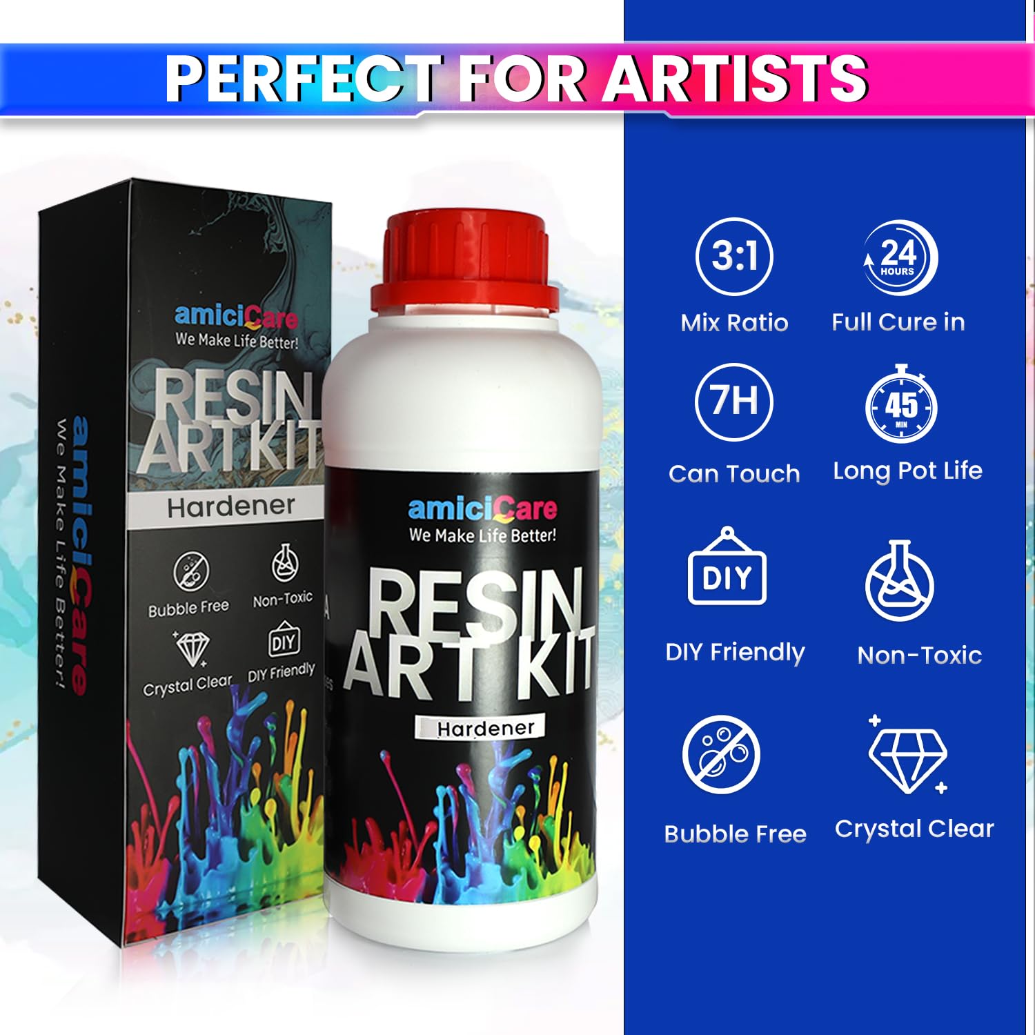 amiciCare Epoxy Resin, Art Essential